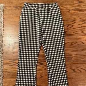 Urban Outfitters Fit and Flare Gingham Pants